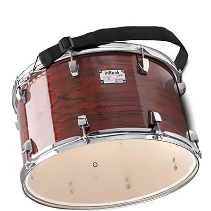 ZABUMBA ODERY INROCK 18X10 BLOODY TIGER IR.ZB18-BT - ZABUMBA ODERY