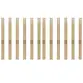 KIT BAQUETA MASTER MT-11 PONTA OLIVA - 12 PARES