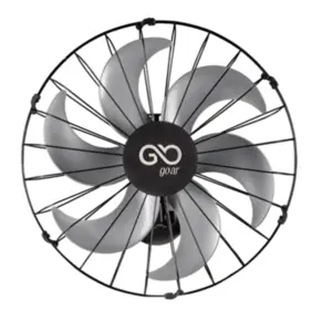 VENTILADOR GOAR V50 PAREDE PRETO 220V