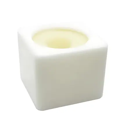 CANOPLA ARTIKA ACRILICO CUBO G BRANCA AK137B