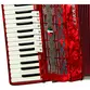 ACORDEON CADENZA CD120/41 RD VERMELHO