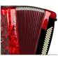 ACORDEON CADENZA CD120/41 RD VERMELHO
