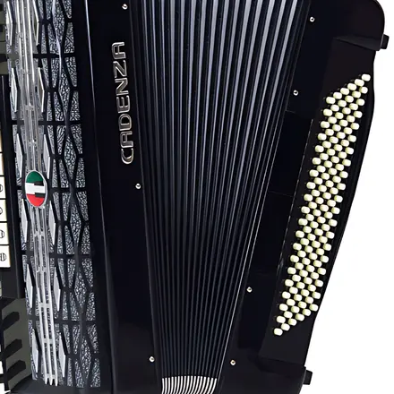 ヘ*ン様 Cadenza 50s ACORDEON CADENZA CD120/41 BK - ACORDEON CADENZA CD120/41 BK PRETO
