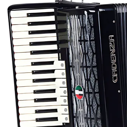 ACORDEON CADENZA CD120/41 BK - ACORDEON CADENZA CD120/41 BK PRETO