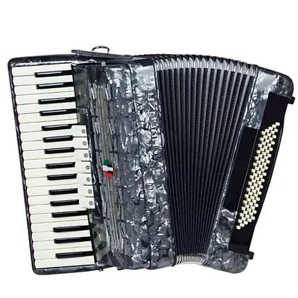 ACORDEON CADENZA CD80/37 GR CINZA PEROLA