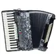 ACORDEON CADENZA CD80/37 GR CINZA PEROLA
