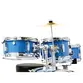 BATERIA PREMIUM DX35J BL AZUL JUNIOR