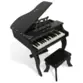 PIANO INFANTIL CUSTOM SOUND 30 TECLAS COR PRETO KIDS CKPI 30
