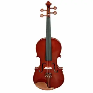 VIOLINO GIANNINI SERIE ARCO 4/4 NATURAL BRILHANTE C/ CASE