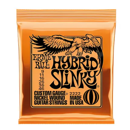 ENCORDOAMENTO 009-046 P/ GUITARRA HYBRID SLINK NIQUEL P02222 ERNIE BALL