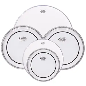 KIT PELES REMO ENCORE 10-12-14 P.STRIPE TRANSP.-22 P.STROKE 3 TRANSP.-14 AMBASS. POR. EN-PS30-PP