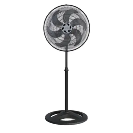 VENTILADOR VENTISOL OSC COLUNA TURBO 6P 50CM PRETO 220V PREMIUM