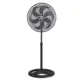 VENTILADOR VENTISOL OSC COLUNA TURBO 6P 50CM PRETO 220V PREMIUM