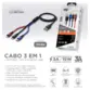 CABO ELG USB 3 EM 1 31CBK