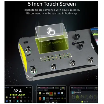 PEDALEIRA MOOER P/ GUITARRA GE1000 - PEDALEIRA MOOER P/ GUITARRA