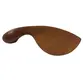 QUEIXEIRA P/ VIOLINO JUJUBE WOOD COM SISTEMA DE FIXACAO DOURADO