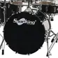 BATERIA SPANKING DRUM BLACK SPARKLE BUMBO 20