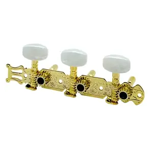 TARRAXA MYTH PINO FINO DOURADA CELULOIDE BRANCO/HEADSTOCK FURO LATERAL
