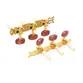 TARRAXA MYTH PINO GROSSO DOURADA CELULOIDE MARRON/HEADSTOCK FURO LATERAL