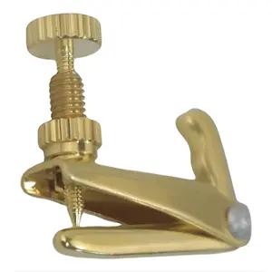 MICRO AFINADOR DOURADO P/ VIOLINO