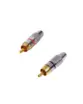 PLUG SKYPIX RCA MACHO NIQUEL BAG - UNIDADE