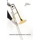 TROMBONE DE VARA ZELLMER ZSL-700L CALIBRE 13.3 AFINACAO BB SIB