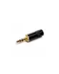 PLUG MXT P2 ESTEREO DE METAL PROFISSIONAL PONTA DOURADA PT ( MXT- 17 )