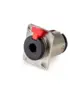 PLUG MXT JACK J10 ESTEREO DE METAL P/ PAINEL C/ TRAVA PROFISSIONAL ( MXT- 158 )