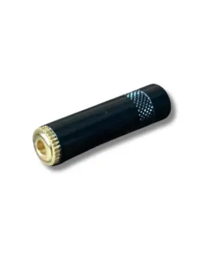 PLUG MXT JACK P2 4C 3.5MM FEMEA ESTEREO DE METAL PROF. DOURADO PRETO