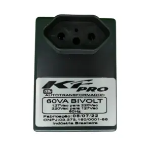 AUTOTRANSFORMADOR KF TRF0939 60VA PRO BIVOLT