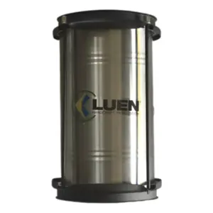 REPINIQUE LUEN 30X06 INOX ESCOVADO NAT ARO CHAPA PRETO PELE LEITOSA 04 AFIN BRASIL