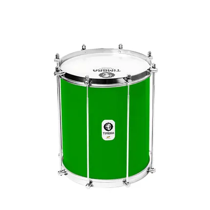 REPINIQUE TIMBRA 10X30CM VERDE C/ARO CROMADO PELE LEITOSA 8AF