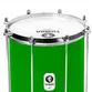 REPINIQUE TIMBRA 10X30CM VERDE C/ARO CROMADO PELE LEITOSA 8AF