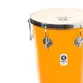TANTAN RETO TIMBRA 12X50CM LARANJA C/ARO CROMADO PELE ANIMAL 6F