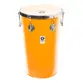 TANTAN RETO TIMBRA 12X50CM LARANJA C/ARO CROMADO PELE ANIMAL 6F