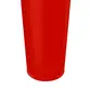 TIMBAL TIMBRA 14X80CM VERMELHO C/ARO CROMADO PELE LEITOSA 16AF