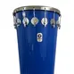 TIMBAL TIMBRA 14X90CM AZUL CLARO C/ARO CROMADO PELE LEITOSA 16AF