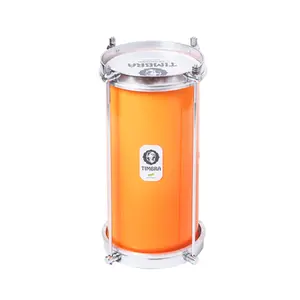 BACURINHA TIMBRA 06X30CM LARANJA C/ARO CROMADO PELE LEITOSA 4AF