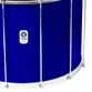 SURDO TIMBRA 22X40CM AZUL ESCURO C/ARO CROMADO PELE LEITOSA E NAPA INV 12AF