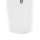 TANTAN RETO TIMBRA 12X50CM BRANCO C/ARO CROMADO PELE ANIMAL 6AF