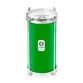 BACURINHA TIMBRA 06X30CM VERDE C/ARO CROMADO PELE LEITOSA 4AF