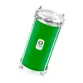 BACURINHA TIMBRA 06X30CM VERDE C/ARO CROMADO PELE LEITOSA 4AF