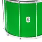 SURDO TIMBRA 20X40CM VERDE C/ARO CROMADO PELE LEITOSO E NAPA INV 10AF