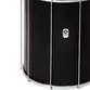 SURDO TIMBRA 20X60 PRETO FOSCO ARO CROMADO PELE ANIMAL
