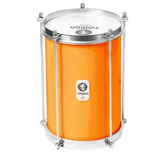 BACURINHA TIMBRA 08X30CM LARANJA C/ARO CROMADO PELE LEITOSA 5AF
