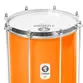 BACURINHA TIMBRA 08X30CM LARANJA C/ARO CROMADO PELE LEITOSA 5AF