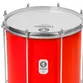 REPINIQUE TIMBRA 12X30CM VERMELHO C/ARO CROMADO PELE LEITOSA 8AF