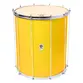 SURDO TIMBRA 20X60CM AMARELO C/ARO CROMADO PELE ANIMAL 10AF
