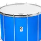 SURDO TIMBRA 22X40CM AZUL CLARO C/ARO CROMADO PELE LEITOSA E NAPA INV 12AF