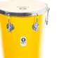 TANTAN RETO TIMBRA 12X50CM AMARELO C/ARO CROMADO PELE ANIMAL 6AF